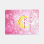 Sailor Moon Quote Blanket Fleece Deken (Voorkant (Horizontaal))