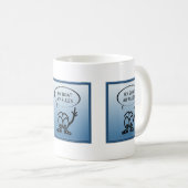 Sailor My Boat My Rules Funny Sailing Mok (Voorkant rechts)