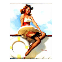  Sailor Nautical Pin up Girl