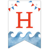 Sailor Nautical Summer Vlaggetjes (Tweede vlag)