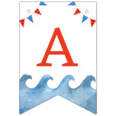 Sailor Nautical Summer Vlaggetjes (Derde vlag)