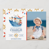 Sailor nautische zomer foto kaart (Voorkant / Achterkant)