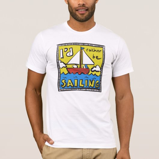 Sailor of Yachtsman Fun T-shirt (Voorkant)