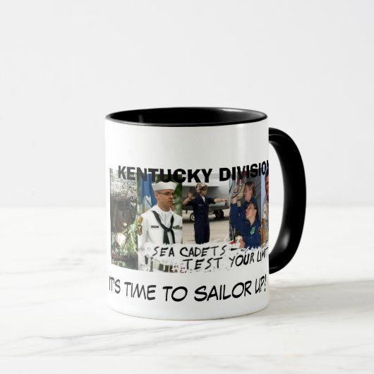 Sailor omhoog! mok (Voorkant rechts)