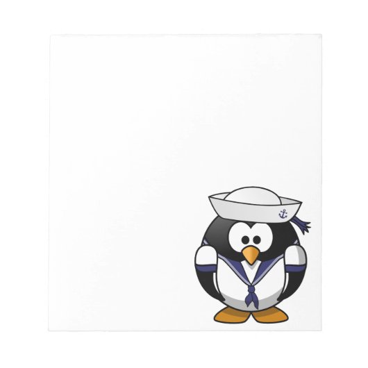 Sailor Penguin Notitieblok (Voorkant)