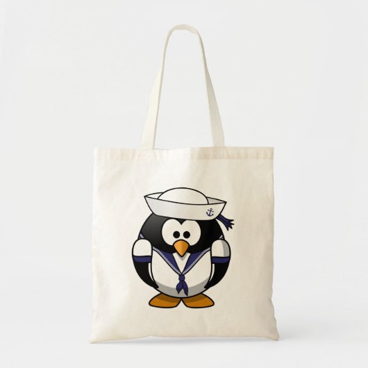 Sailor Penguin Tote Bag (Voorkant)