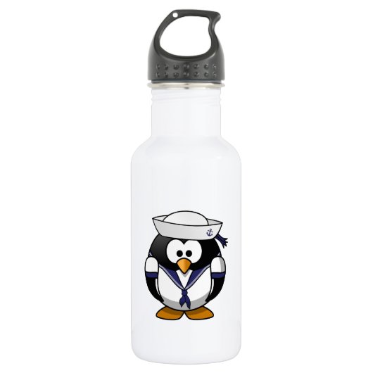 Sailor Penguin Waterfles (Voorkant)