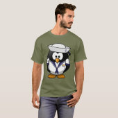 Sailor Penguin with Gay beer Pride Motifs - Shirt (Voorkant volledig)