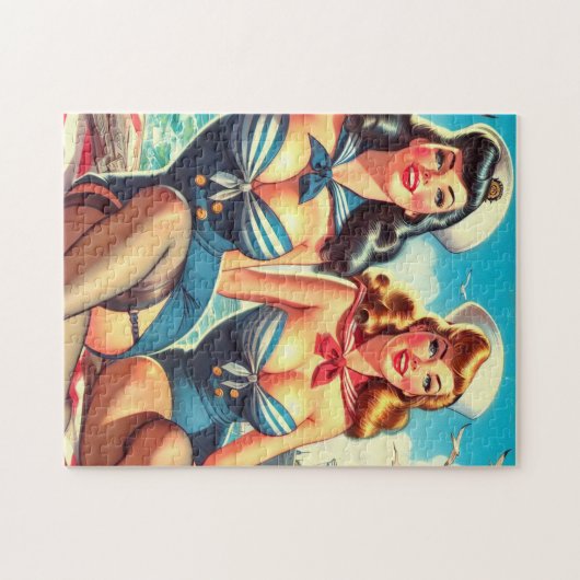  Sailor Pin Ups Legpuzzel (Horizontaal)