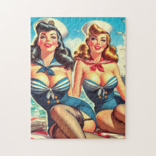  Sailor Pin Ups Legpuzzel