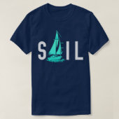 Sailor Sailboat 3 T-shirt (Design voorkant)