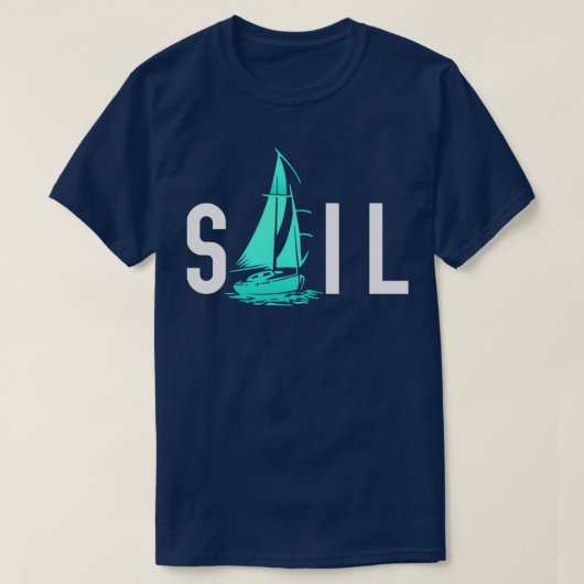 Sailor Sailboat 3 T-shirt (Design voorkant)