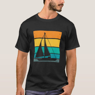Sailor Sailing Catamaran Retro Vintage 3 T-shirt