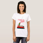 Sailor Sailor Sailing met Kerstmis T-shirt (Voorkant volledig)