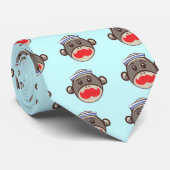 Sailor Sock Monkey-Stropdas Stropdas (Opgerold)