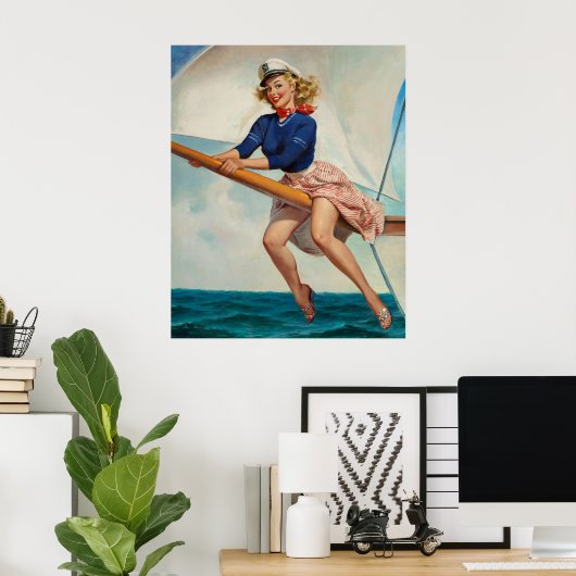 Sailor Spirit Pin Up Poster (Thuiskantoor)