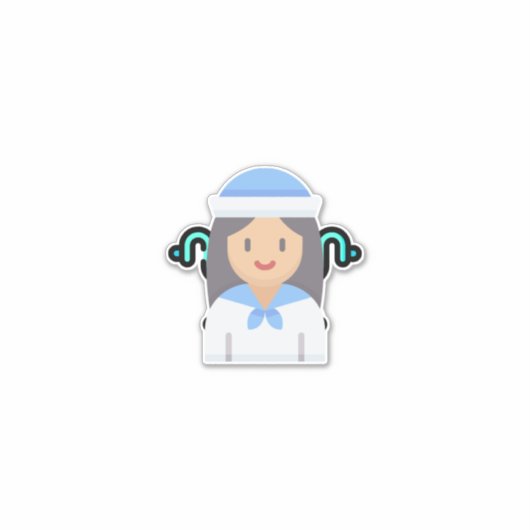 Sailor Sticker (Voorkant)