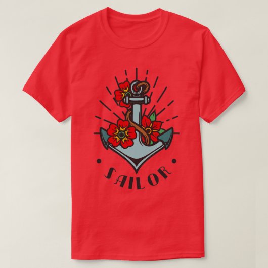 Sailor  Tattoo T-shirt (Design voorkant)