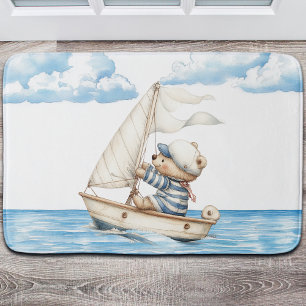 Sailor Teddy Bear Badmat