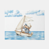 Sailor Teddy Bear Deurmat (Voorkant)