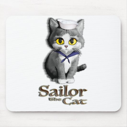Sailor the Cat Muismat (Voorkant)
