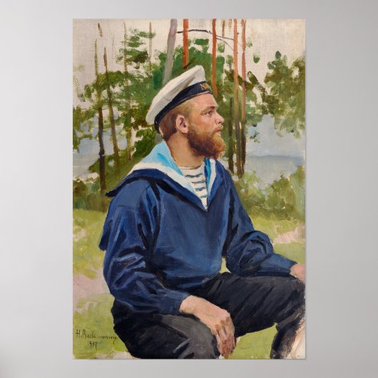 Sailor van Backmansson Poster (Voorkant)