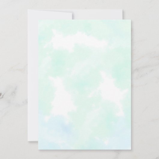 Sailor verjaardagsfeestdag kaart (Achterkant)