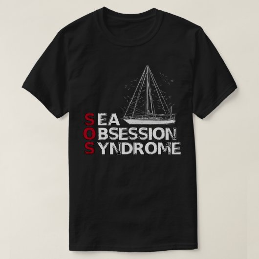 sailor zuid - zee hobby sailor sail accessoires sa t-shirt (Design voorkant)