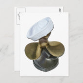 SailorHatPropeller081212.png Briefkaart (Voorkant / Achterkant)