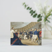 Sailors at Prayer on Board Lord Nelson's Ship Briefkaart (Staand voorkant)