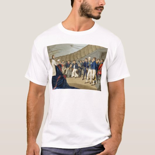 Sailors at Prayer on Board Lord Nelson's Ship T-shirt (Voorkant)