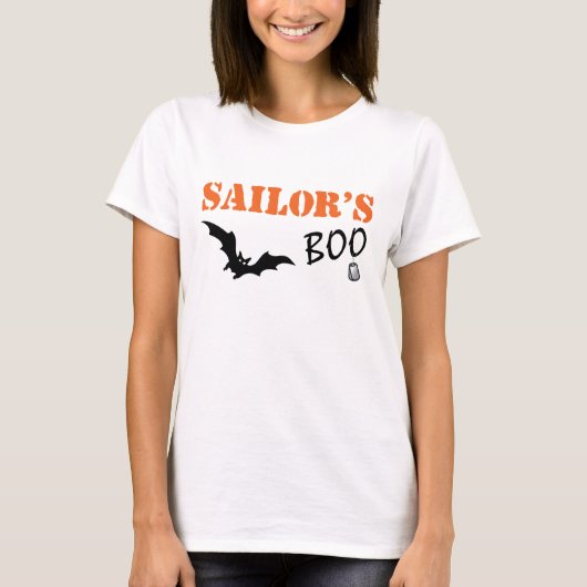 Sailor's Boo T-shirt (Voorkant)