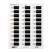 Sailor's Chick Adresetiketten Etiket (Full Sheet)