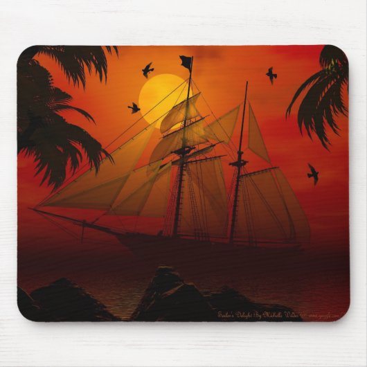 Sailor's Delight mousepad Muismat (Voorkant)