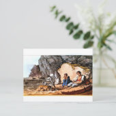 Sailors en Death briefkaart, verscheept Briefkaart (Staand voorkant)