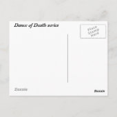 Sailors en Death briefkaart, verscheept Briefkaart (Achterkant)