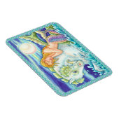 SAILOR'S FANTASY MERMAID RIDING MERHORSE, SEAHORSE MAGNEET (Rechterzijde)