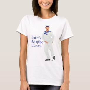 Sailors Hornpipe Hooglandse Danser T-shirt