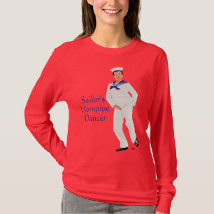 Sailors Hornpipe Hooglandse Danser T-shirt