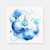 Sailor's Journey Nautical Boy Baby shower Servet (Voorkant)