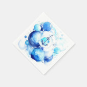 Sailor's Journey Nautical Boy Baby shower Servet (Hoek)