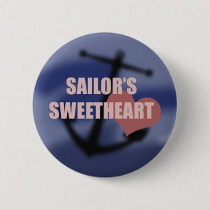 Sailor's liefje ronde button 5,7 cm