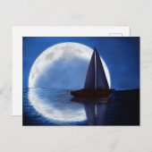 Sailor's Moon ~Moonlight Sailboat~ Briefkaart (Voorkant / Achterkant)