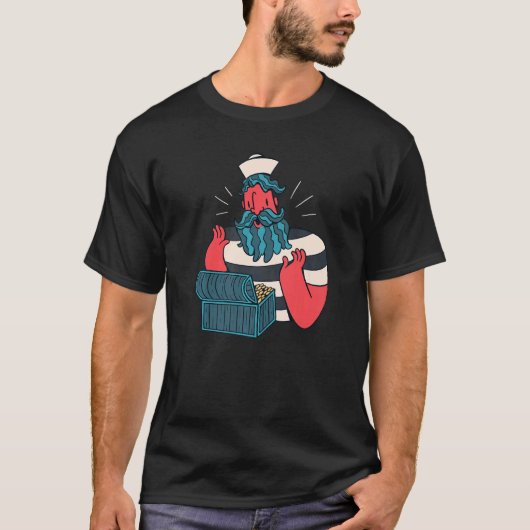 Sailor's Treasure Chest Avontuur 1 T-shirt (Voorkant)