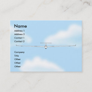 Sailplane Glider chubby Visitekaartje