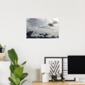 Sailplane Launch Poster (Thuiskantoor)