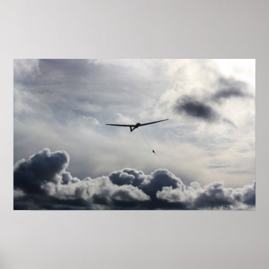 Sailplane Launch Poster (Voorkant)