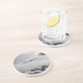 Sailplane Launching Zandsteen Onderzetter (Zijkant)