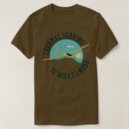 SAILPLANE Pilot Gift T-shirt (Design voorkant)