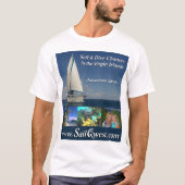 SailQwest avontuur-voorontwerp T-shirt (Voorkant)